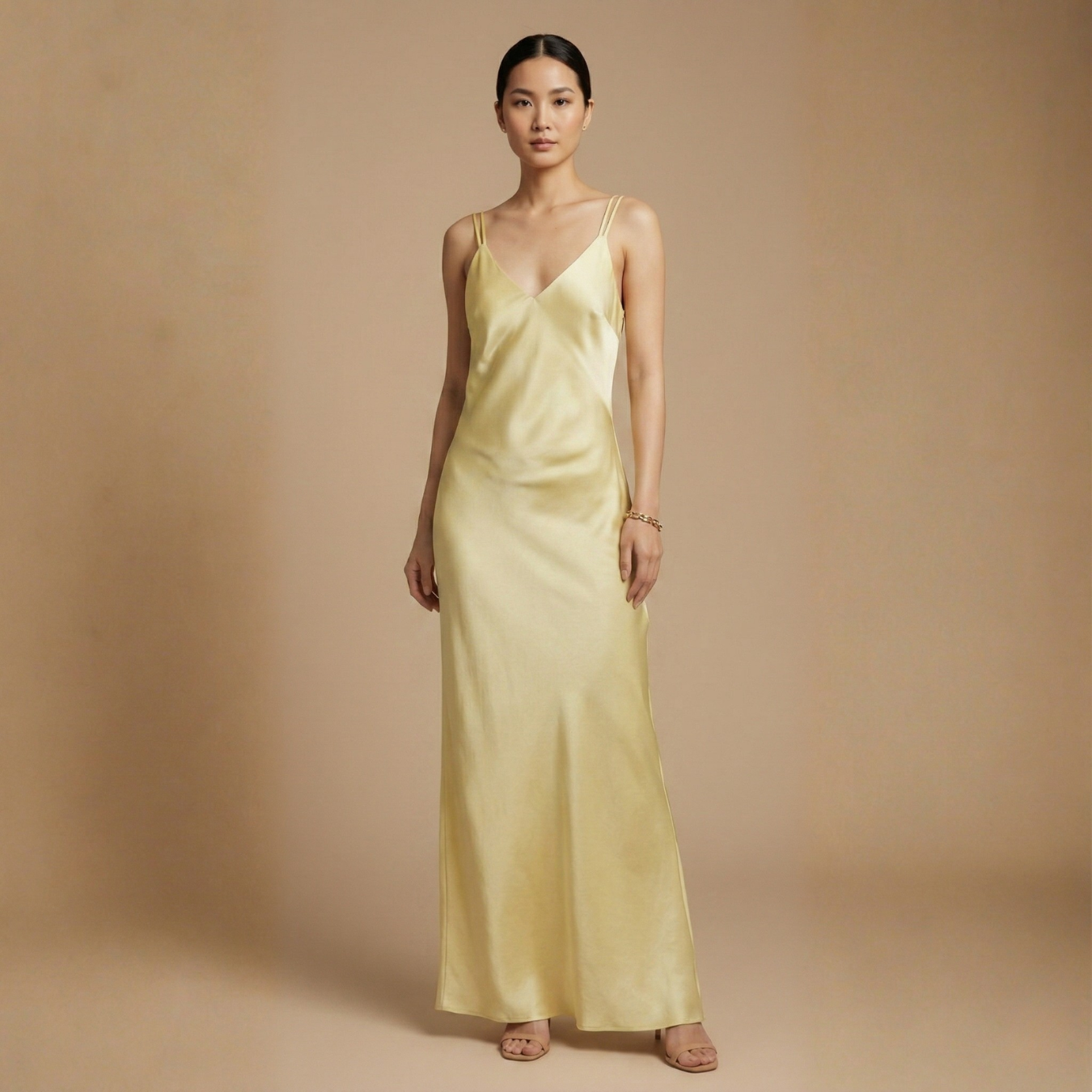 Elegant Backless Strap Maxi Dress - AM03 - Image 7