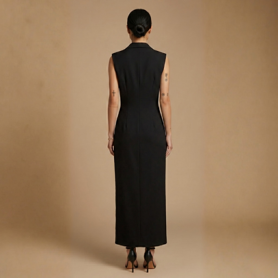 Sleeveless Blazer Dress - Image 6