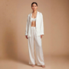 SATIN 3-PIECE LOUNGE SET